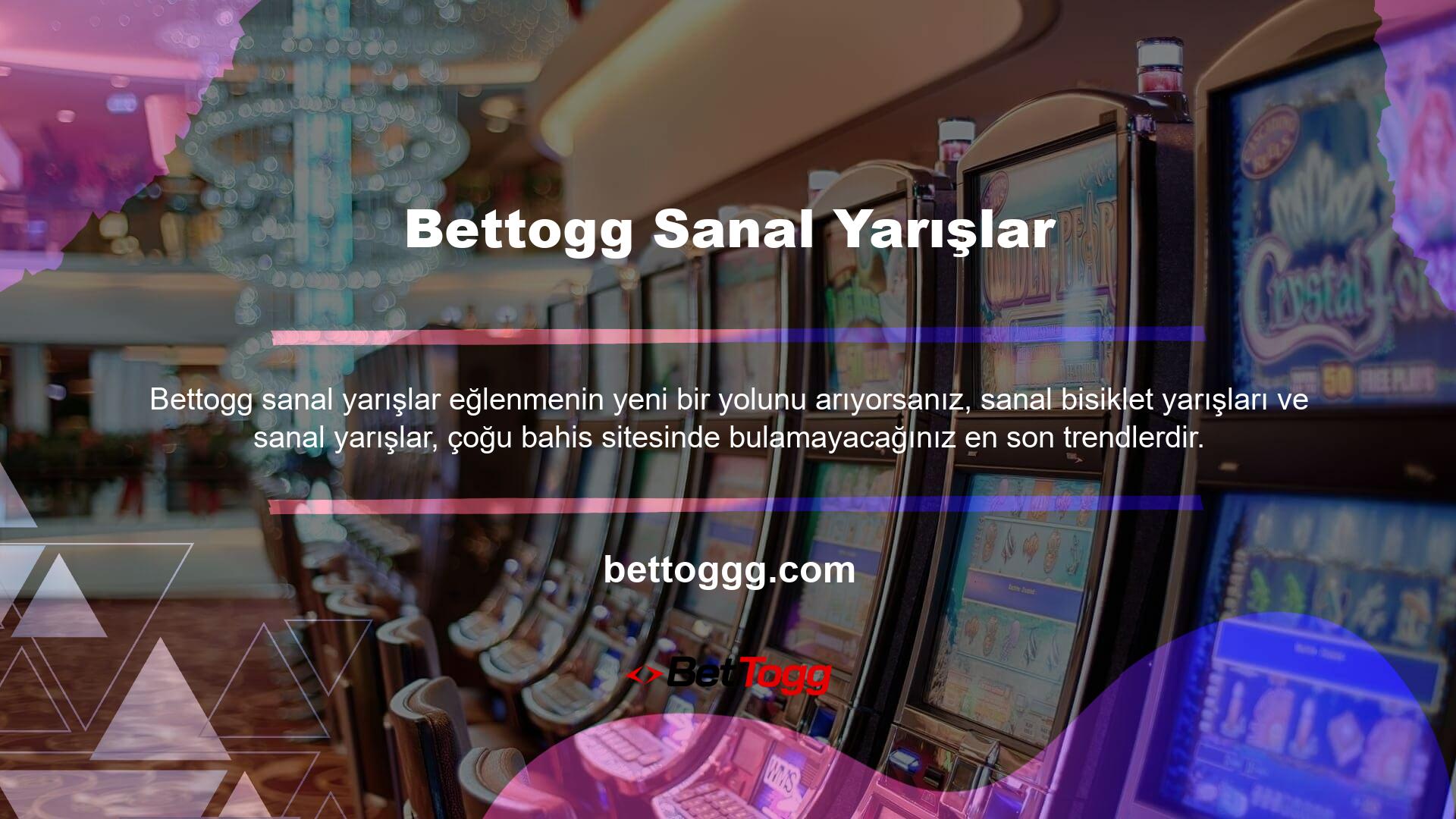 Sanal köpek yarışının yanı sıra, sanal at yarışı güçlerinizi birlikte kullanma şansıdır